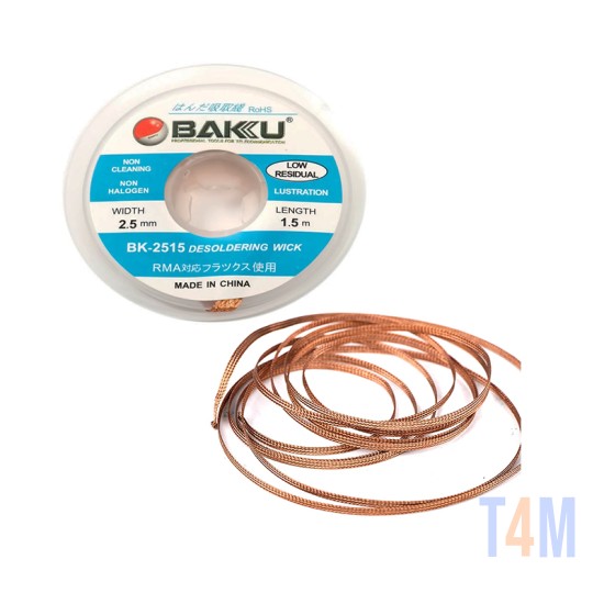 Baku Desoldering Wick Wire BK-2515 2.5mm/1.5m